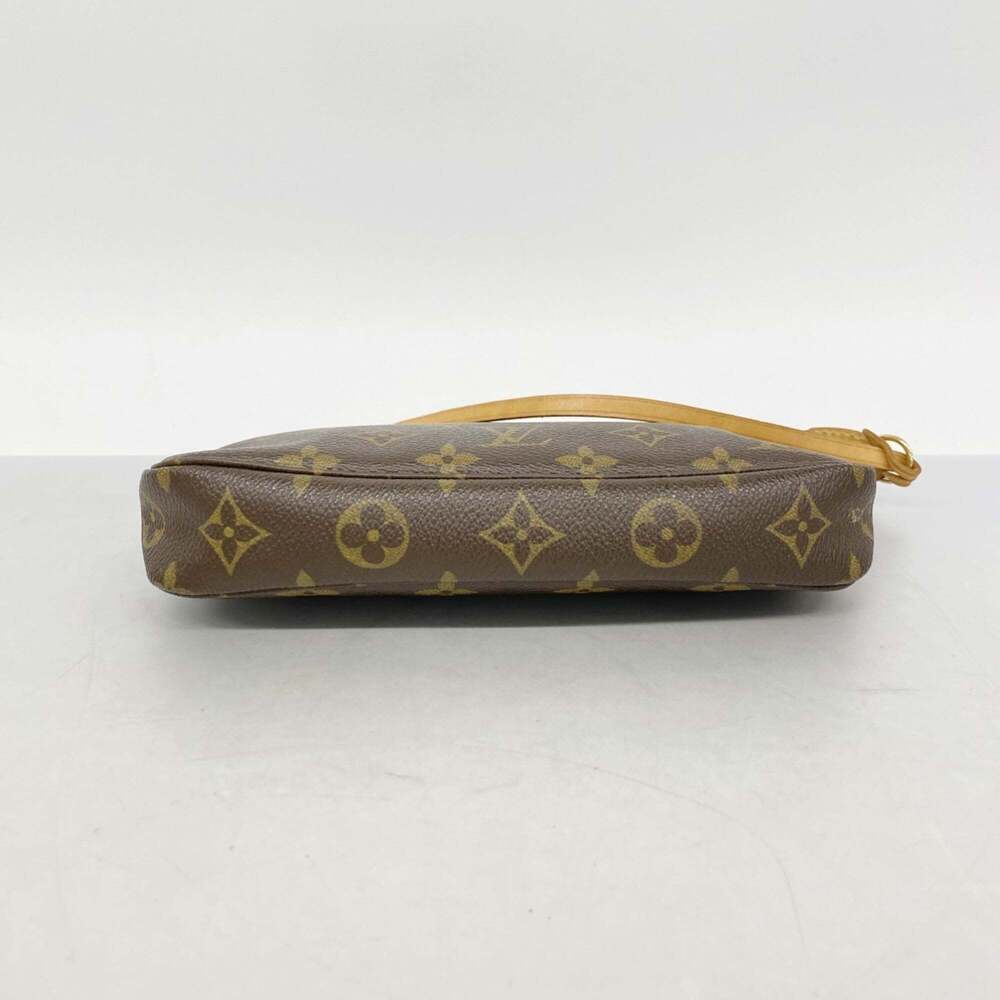 LOUIS VUITTON Brown Monogram Pochette Pouch - Picture 3 of 9